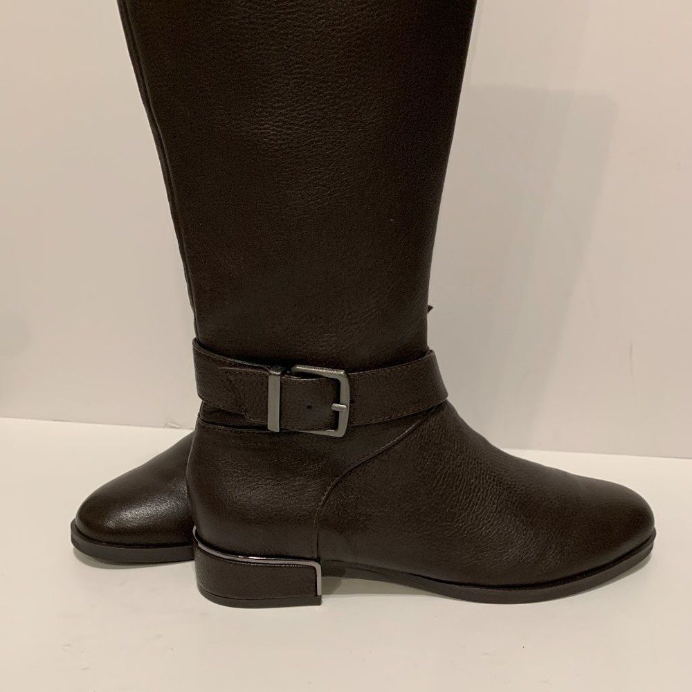 Kenneth Cole Braden Buckle Chocolate Boots - Picture 3 of 9